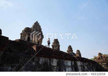 旅行，男子，Pakong，柬埔寨 48312656