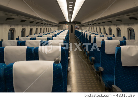 Normal car seats, seat layout of the Tokaido Sanyo Shinkansen N 700 A Normal car seats, seat layout of the Tokaido Sanyo Shinkansen N 700 A 48313189