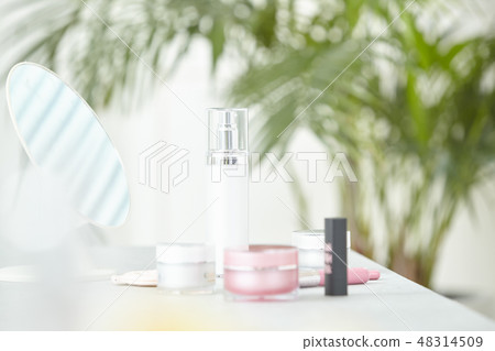 美容，表，化妝品，房子 48314509