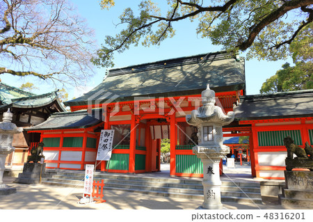 Sumiyoshi Shrine (Sumiyoshi Shinza) Sumiyoshiyoshi, Hakata-ku, Fukuoka City, Fukuoka Prefecture 48316201