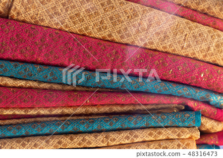 Thai cloth shade tone colors ornaments patterns of Thai cloth shade tone colors ornaments patterns of 48316473