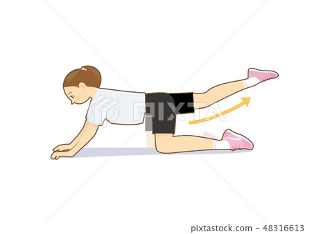 Intestinal activity stretch 03 with outline 48316613