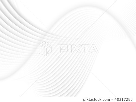 Grey white refracted waves abstract background - Stock Illustration ...