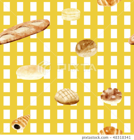 泛無縫壁紙黃色 48318341