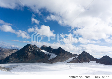 Mountain landscape in Europe Alps mountains Mountain landscape in Europe Alps mountains 48318666