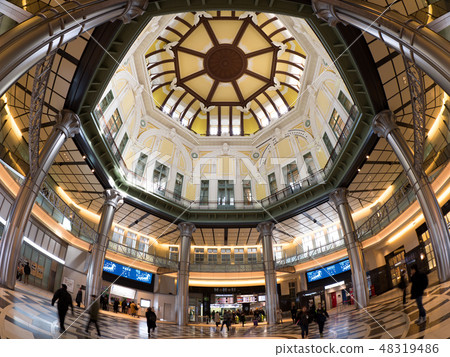 東京站丸之內南口的圓頂 東京站丸之內南口的圓頂 48319486