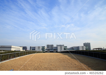 Landscape from Toyosu Market Rooftop Greenery Square 48320262