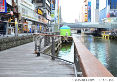 Scenery of Osaka Dotonbori Scenery of Osaka Dotonbori 48320400