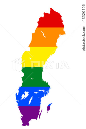 LGBT country map vector LGBT country map vector 48320596