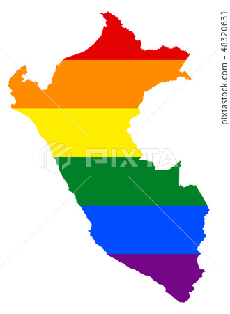 LGBT country map vector LGBT country map vector 48320631