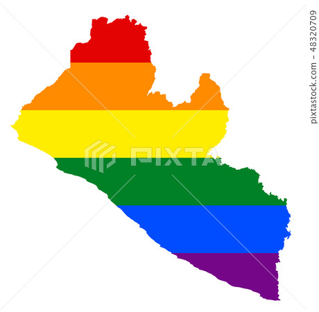 LGBT country map vector LGBT country map vector 48320709