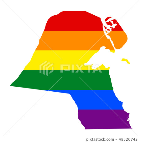 LGBT country map vector 48320742