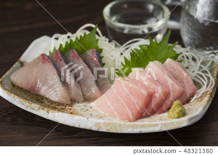 Sashimi and Sake 48321380