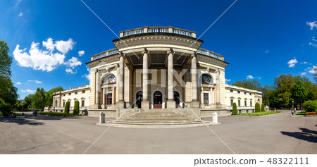 Palace with columns, ukraine 48322111