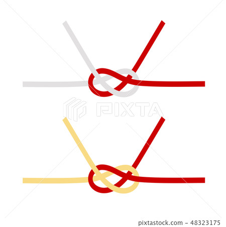 Mizuhiki Awaji Knot vector illustration 48323175