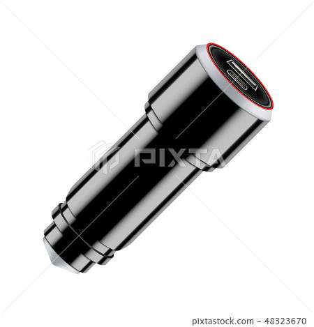 Creative vector illustration of charger car USB equipment isolated on transparent background. Art Creative vector illustration of charger car USB equipment isolated on transparent background. Art 48323670