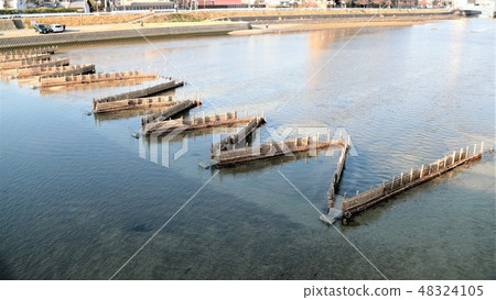 Muromi River white fish fishing field Muromi River white fish fishing field 48324105