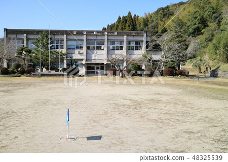 Hall post and Yosuke elementary school closed Hall post and Yosuke elementary school closed 48325539