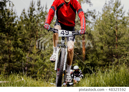 athlete cyclist biking mountain bike athlete cyclist biking mountain bike 48325592
