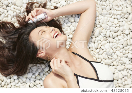 Women summer beauty 48328055