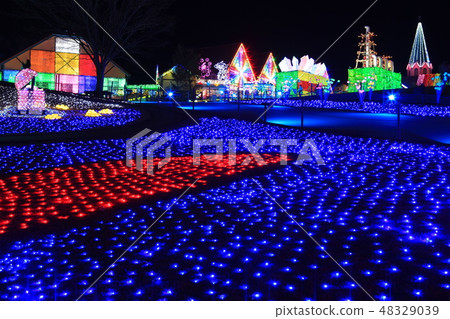 [千葉縣]東京德國鄉村照明和富士山 48329039