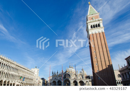 威尼斯聖Marco廣場鐘樓 48329187