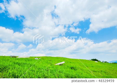 Refreshing highland landscape Refreshing highland landscape 48329459