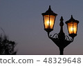 Street at dusk 48329648