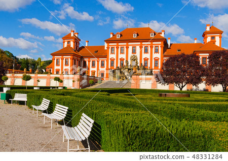 Troja Palace is a Baroque palace located in Troja Troja Palace is a Baroque palace located in Troja 48331284