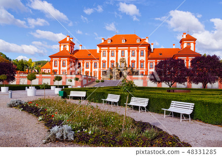 Troja Palace is a Baroque palace located in Troja Troja Palace is a Baroque palace located in Troja 48331285