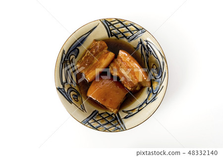 Local cuisine of Okinawa Raftay (boiled pork belly) Local cuisine of Okinawa Raftay (boiled pork belly) 48332140