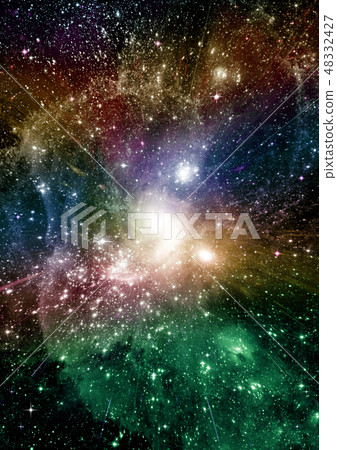galaxy in a free space 48332427