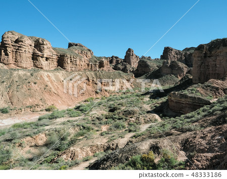 Zhangye Binggou Danxia / Zhangye Binggou Danxia Scenic Area / Zhangye Binggou Danxia Zhangye Binggou Danxia / Zhangye Binggou Danxia Scenic Area / Zhangye Binggou Danxia 48333186