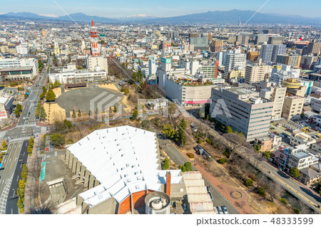 Scenery of Takasaki city of Gunma prefecture 48333599