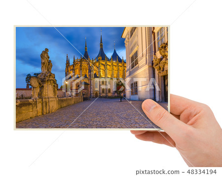 St Barbara church in town Kutna Hora - Czech St Barbara church in town Kutna Hora - Czech 48334194