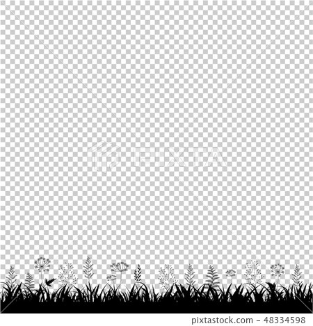Grass Frame Transparent Background 48334598