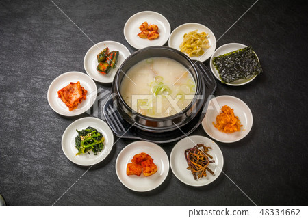 韓國湯韓國白湯Seolleongtang 48334662