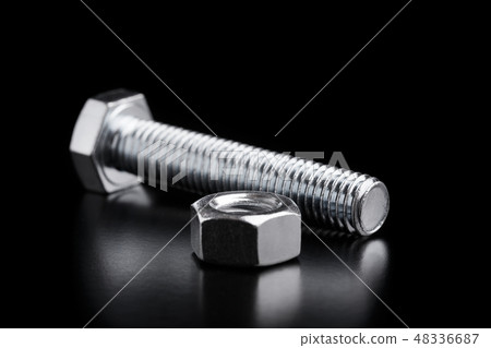 Steel fasteners of their bolts and nuts. 48336687