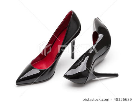 Women's high-heeled shoes. Women's high-heeled shoes. 48336689