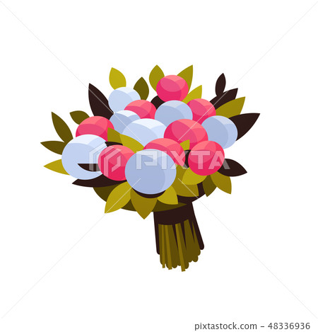 bouquet of peony flowers 8 march happy womens day concept beautiful floristry for holidays white 48336936