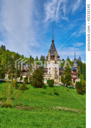 Peles Castle in Sinaia Peles Castle in Sinaia 48338148