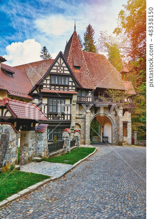 Buildings in Sinaia Buildings in Sinaia 48338150