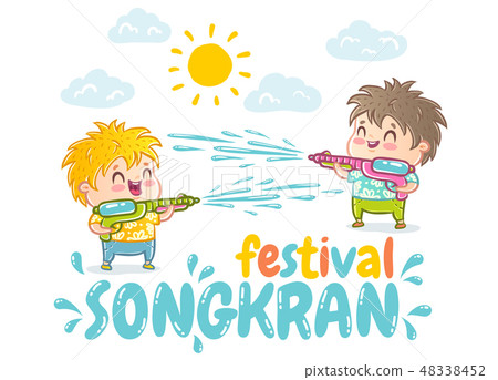 Songkran water festival 48338452