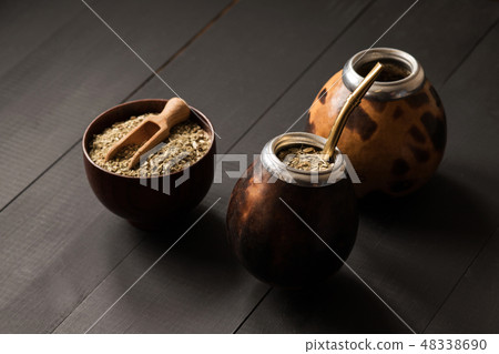 yerba mate drink 48338690