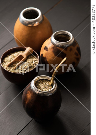yerba mate drink concept photo 48338772