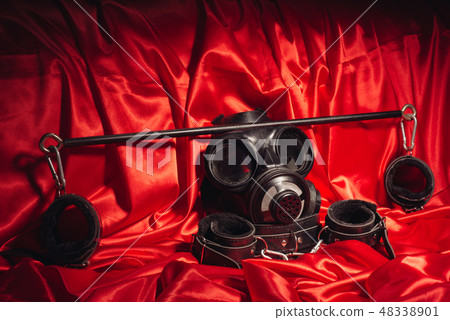 Close up bdsm outfit. Bondage, kinky adult sex  48338901