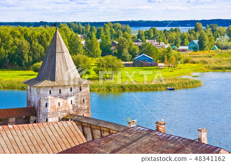 Kirillo-Belozersky monastery near City Kirillov, Kirillo-Belozersky monastery near City Kirillov, 48341162