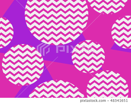 Zigzag seamless pattern with pink and violet color Zigzag seamless pattern with pink and violet color 48341651