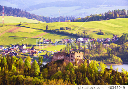 Czorsztyn castle, Tatra Mountains, Pieniny range 48342049