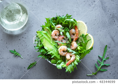 Avocado Shrimp Salad 48344699